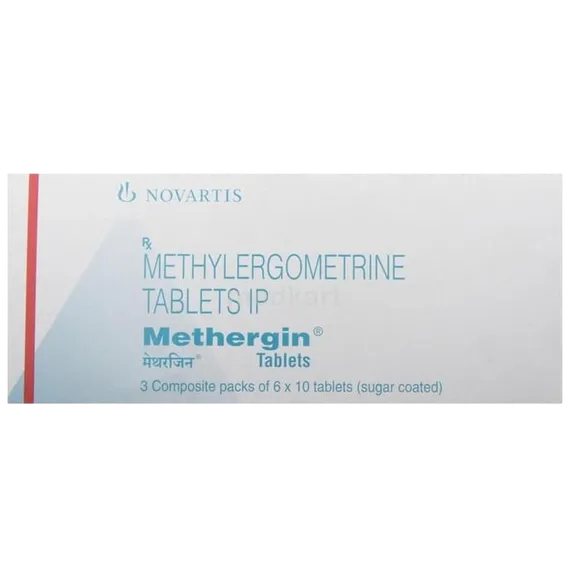 methergin tablet 10's